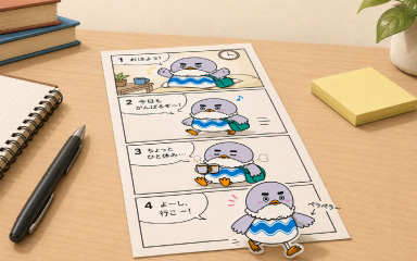 ４コマまんが